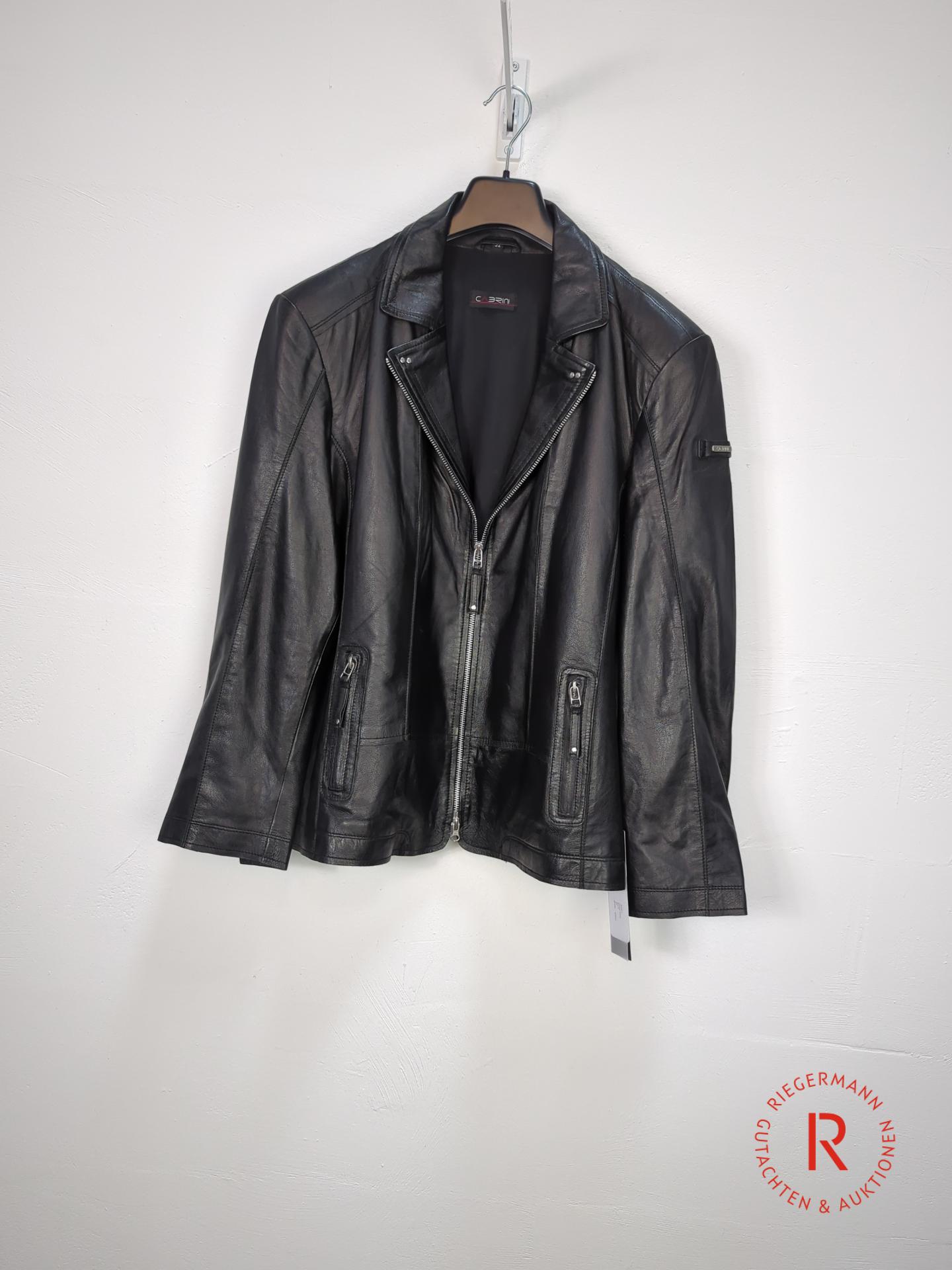 DAMEN LEDERJACKE GRÖSSE 52